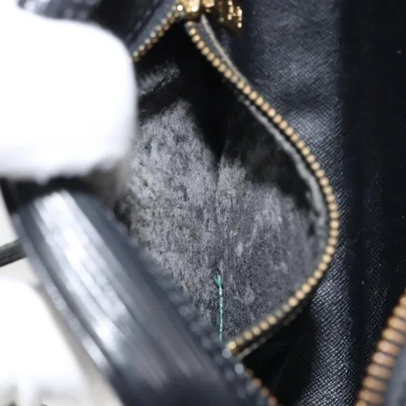 Authentic LOUIS VUITTON Epi Trocadero 23 Shoulder Bag Black M52302 LV - Picture 2 of 16